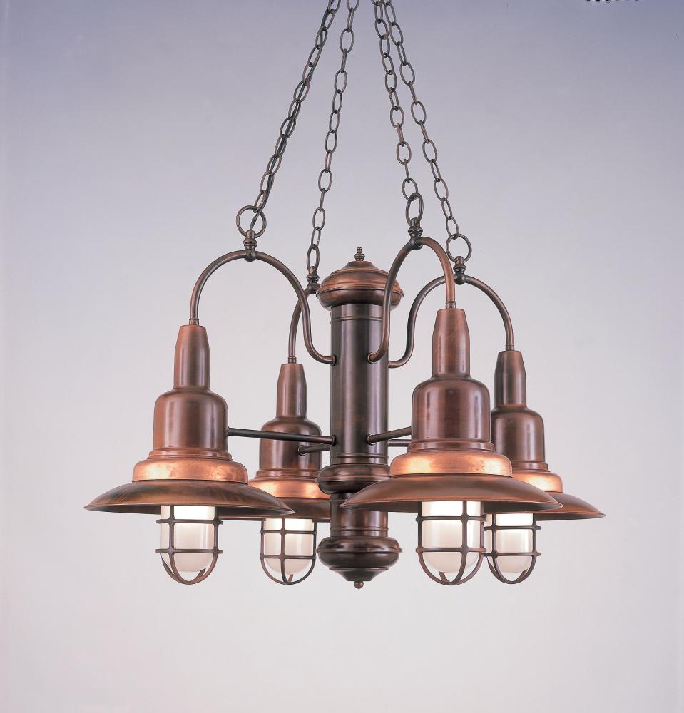 4-LIGHT CHANDELIER